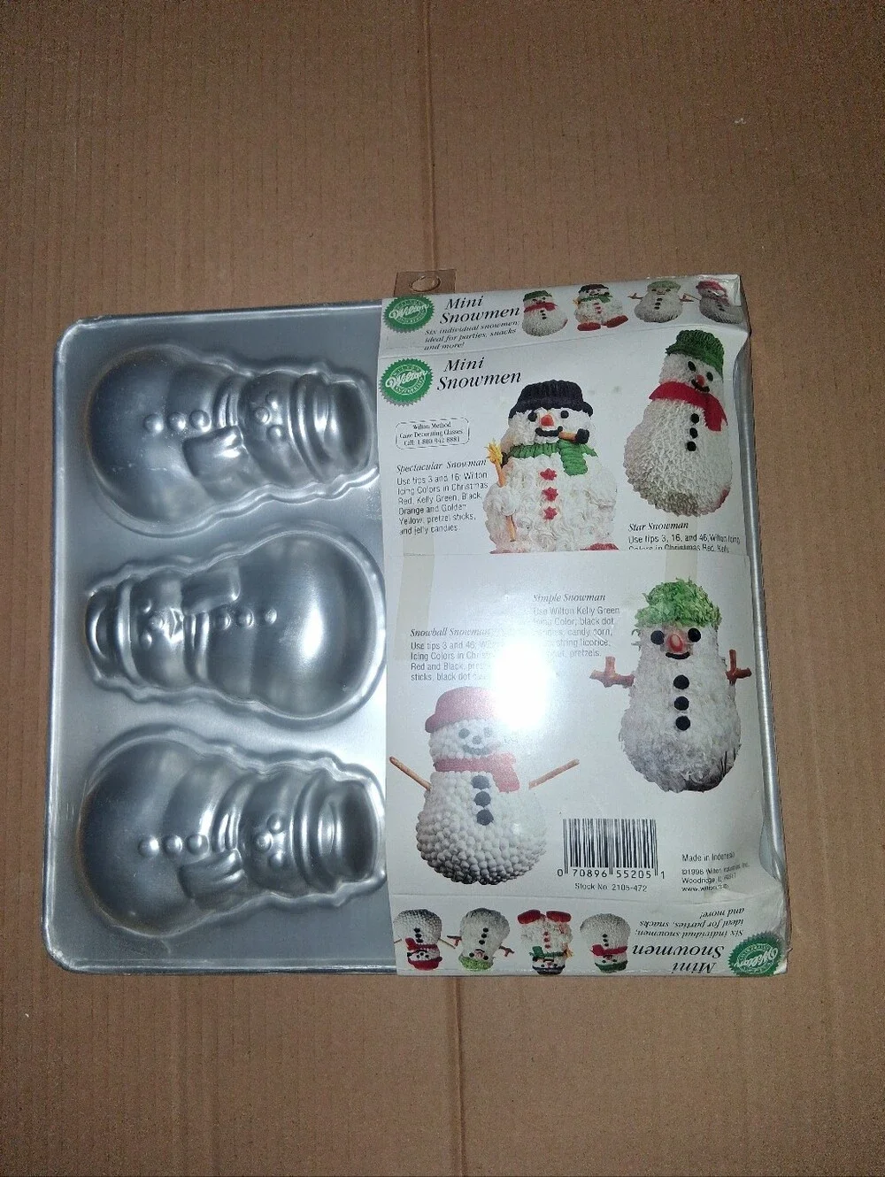 Wilton Snowmen Cake Pan Mold